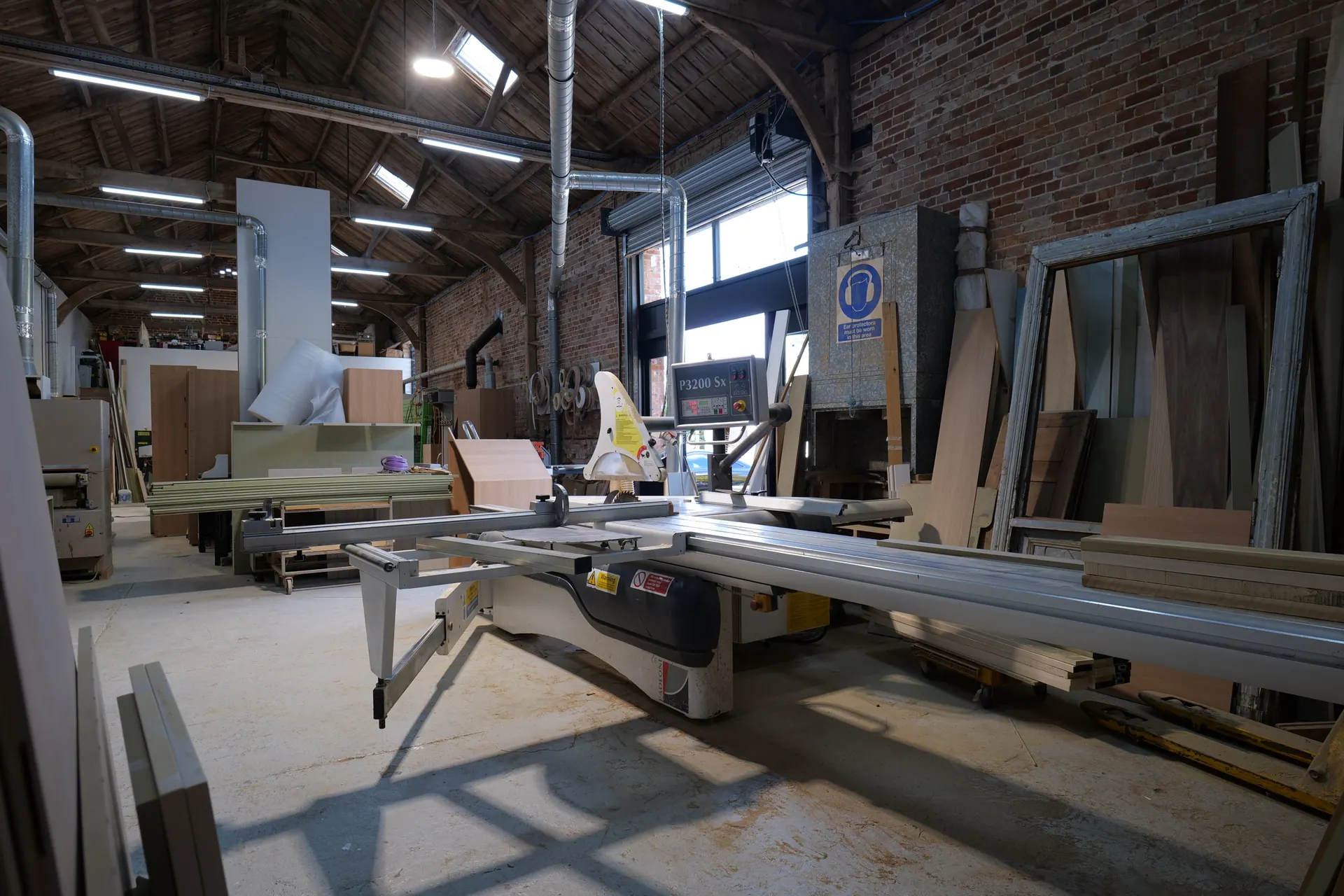 The Charles Vivian workshop — machine shop in the barn